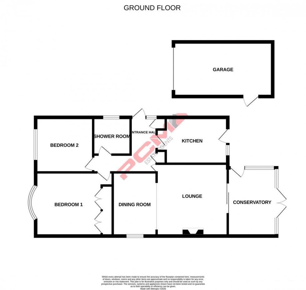 Floorplan for Spring Lane, Bexhill-On-Sea