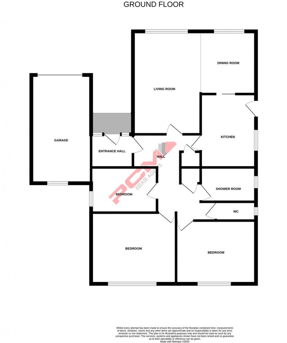 Floorplan for Ledsham Avenue, St. Leonards-On-Sea