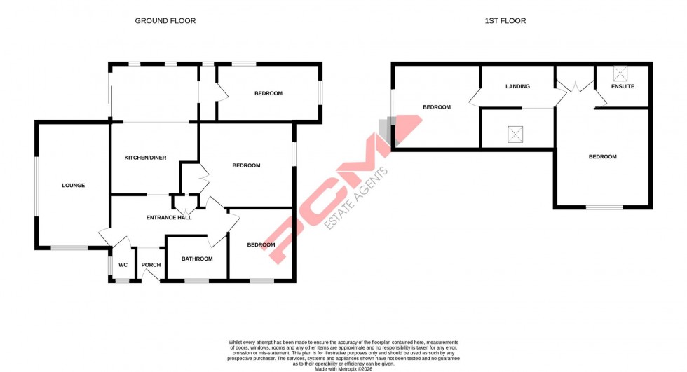 Floorplan for Hoads Wood Road, Hastings