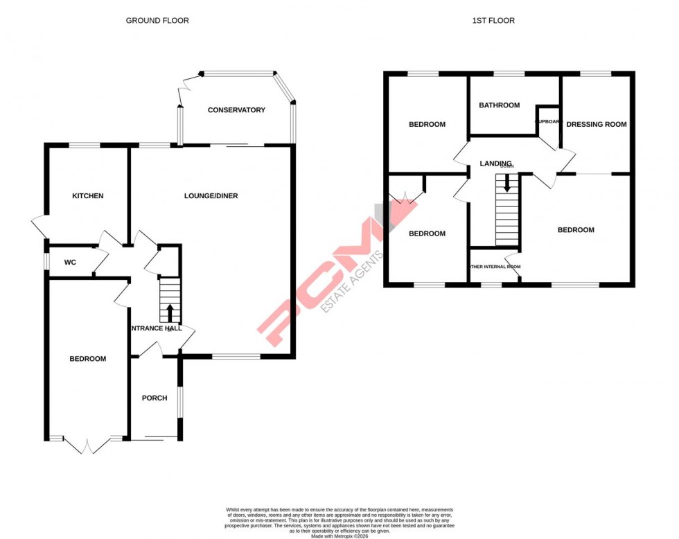 Floorplan for Greenfields Close, St Leonards-on-sea