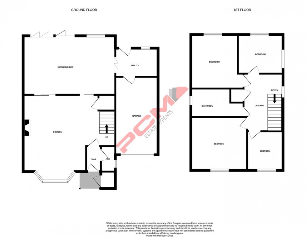 Floorplan for Delaware Drive, St. Leonards-On-Sea