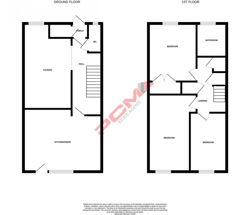 Floorplan for Norfolk Drive, St. Leonards-On-Sea