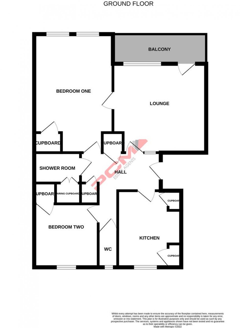 Floorplan for Robertson Terrace, Hastings