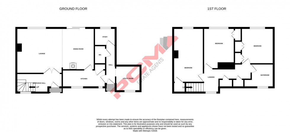 Floorplan for High Fords, Icklesham, Winchelsea