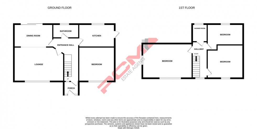 Floorplan for St. Helens Park Road, Hastings