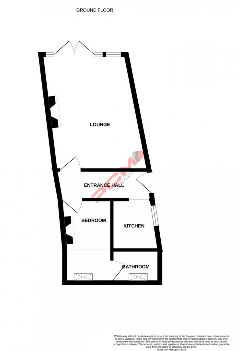 Floorplan for Plynlimmon Road, Hastings