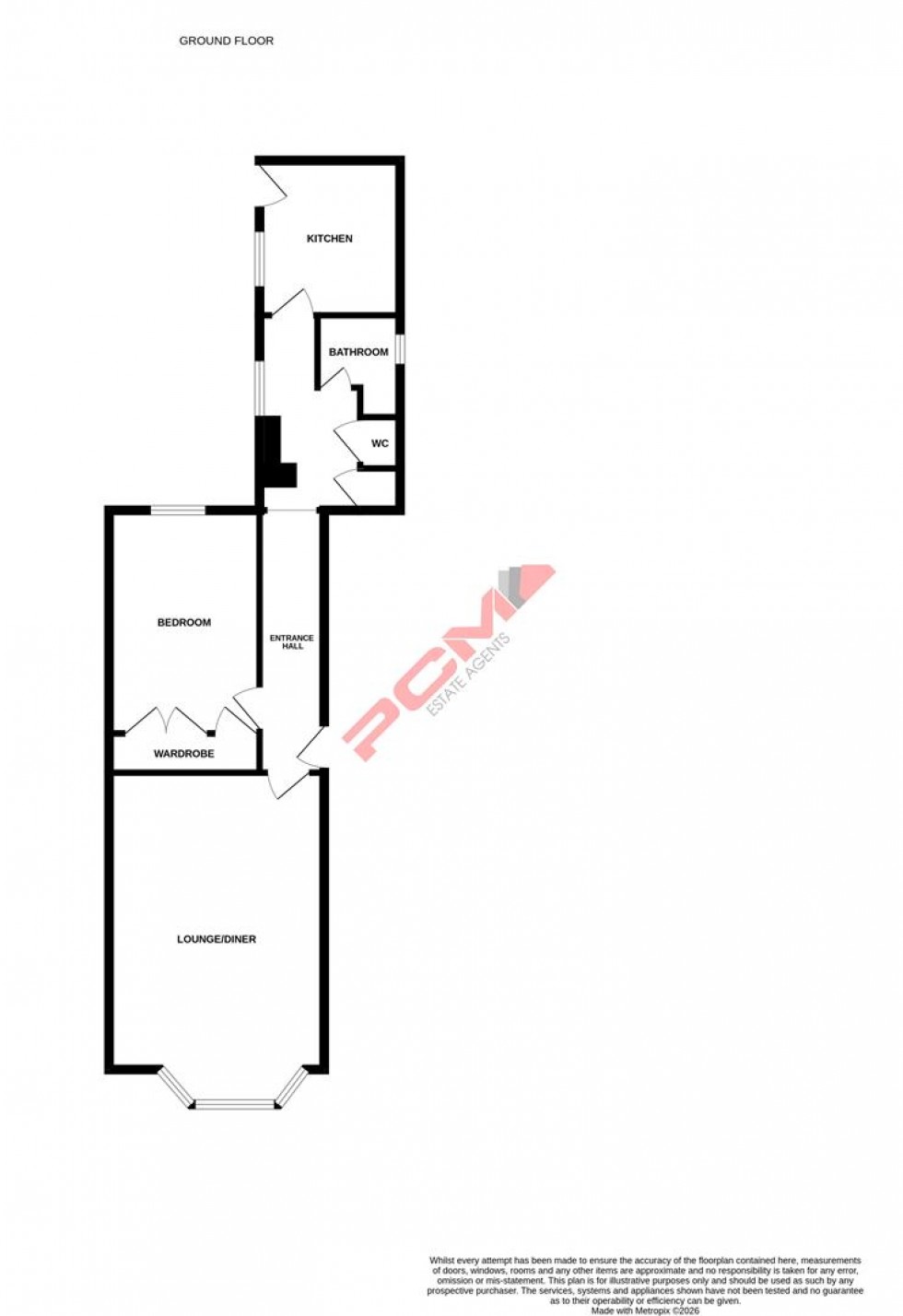Floorplan for Eversfield Place, St. Leonards-On-Sea