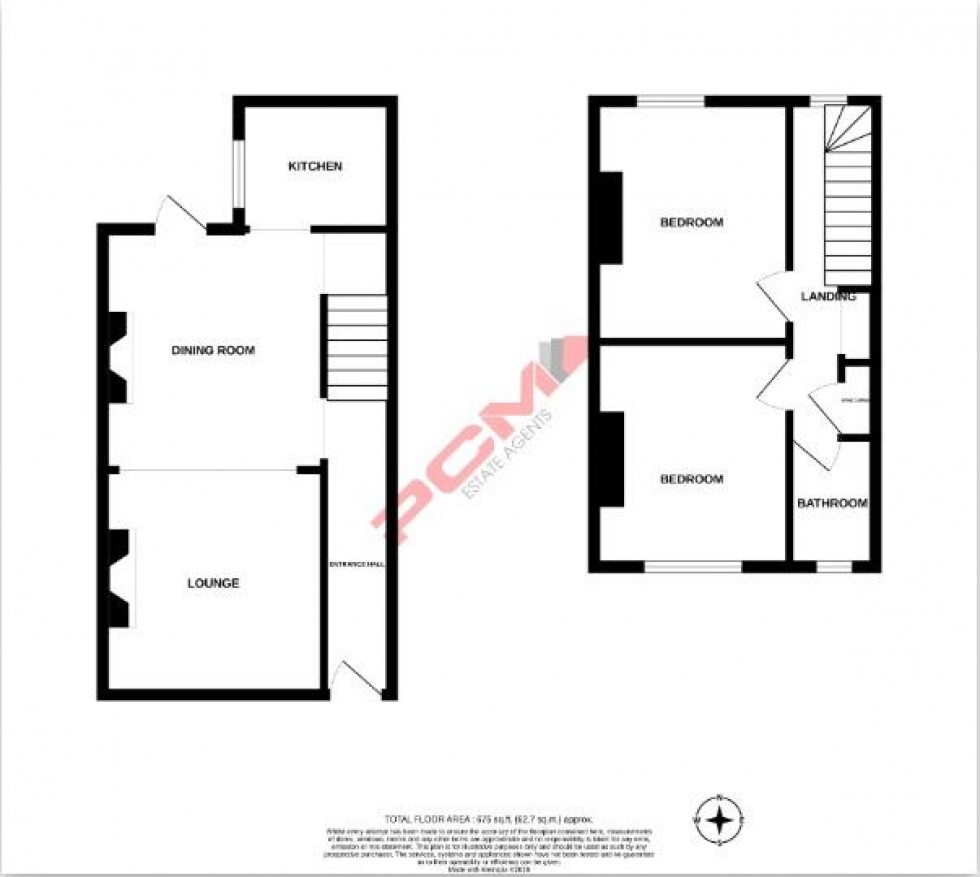 Floorplan for Alma Villas, St. Leonards-On-Sea