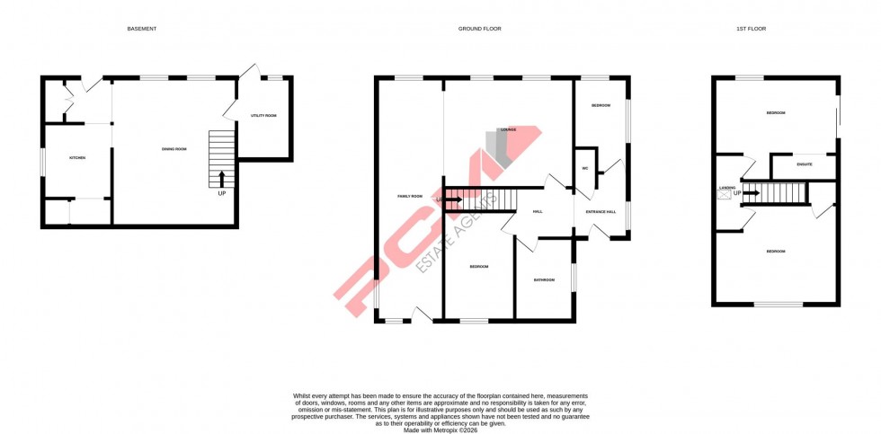 Floorplan for Beauharrow Road, St. Leonards-On-Sea