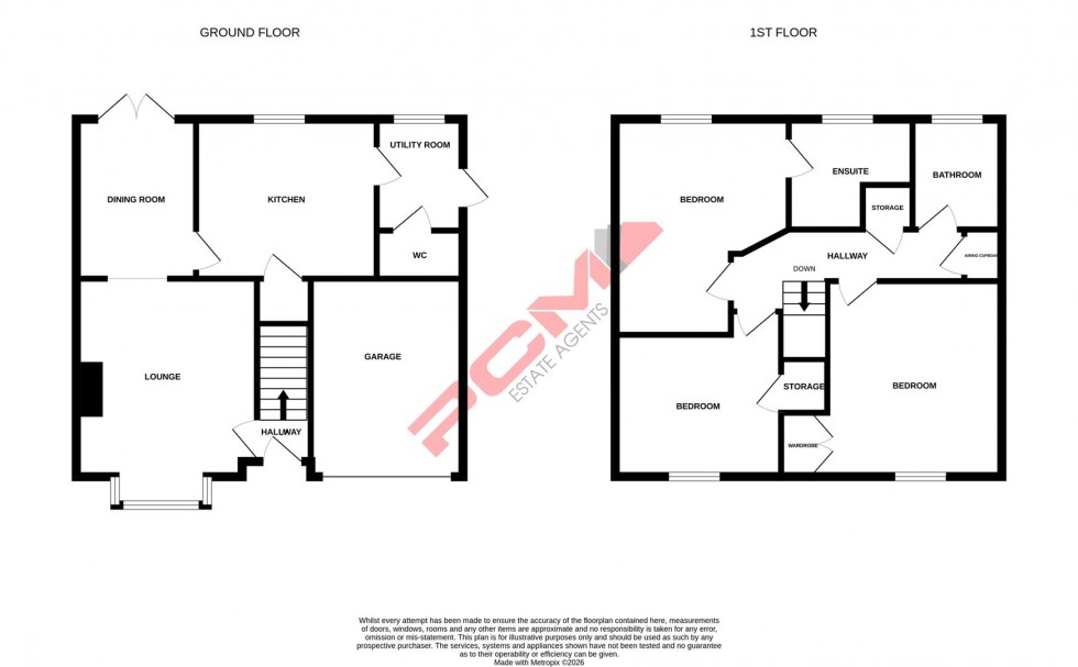Floorplan for Mulberry Walk, St. Leonards-On-Sea