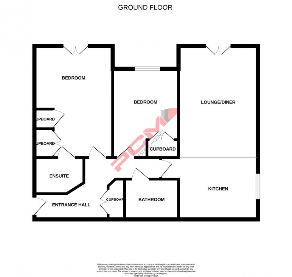Floorplan for Hollington Park Road, St. Leonards-On-Sea