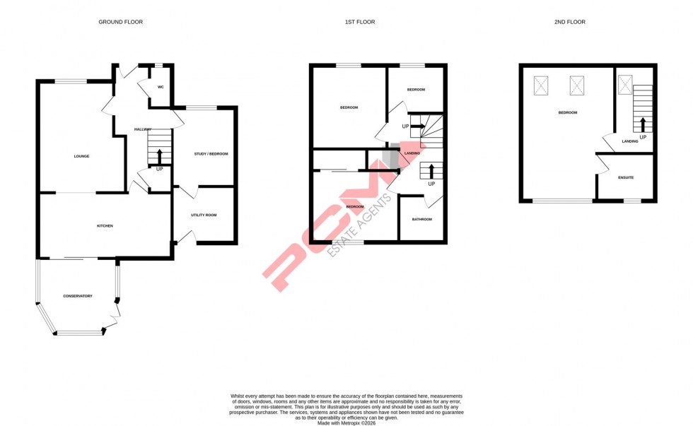 Floorplan for Martingale Close, St Leonards-on-sea