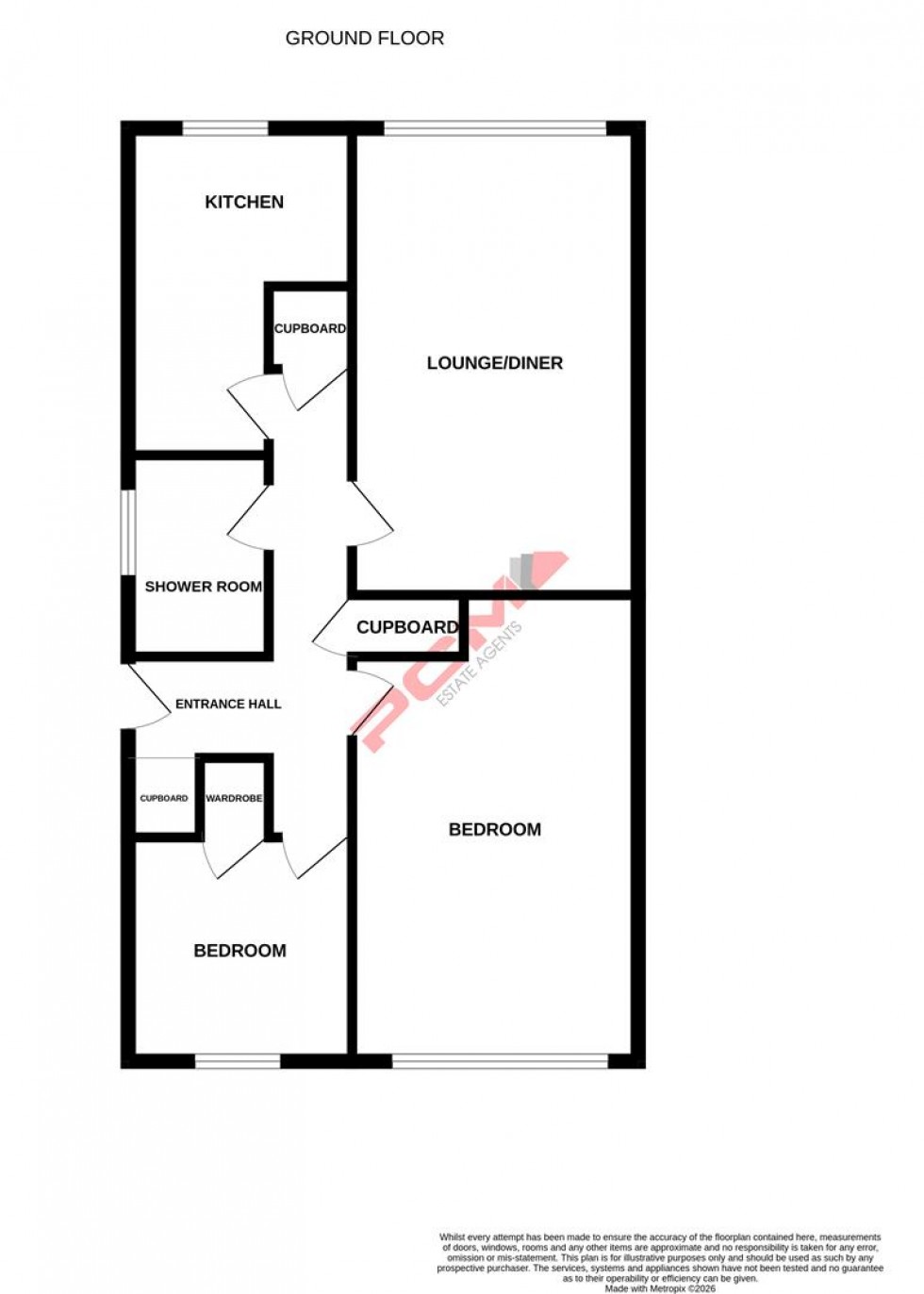 Floorplan for Upper Maze Hill, St. Leonards-On-Sea