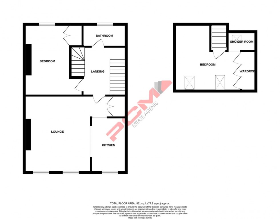 Floorplan for Marina, St. Leonards-On-Sea
