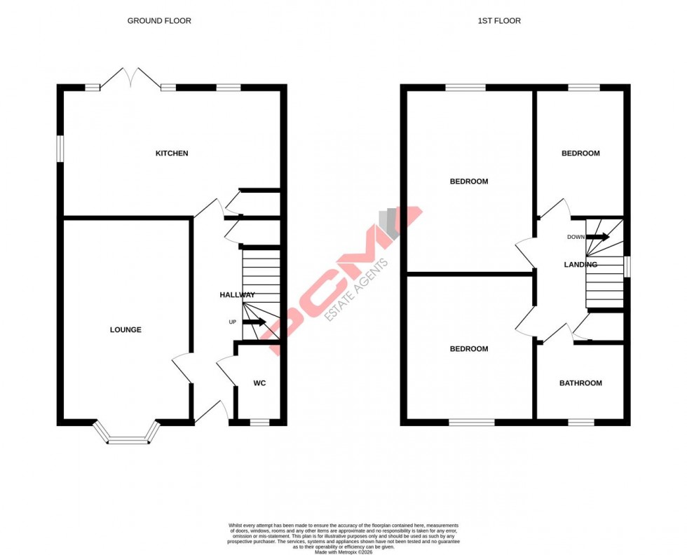 Floorplan for Westfield Down Road, Westfield, Hastings