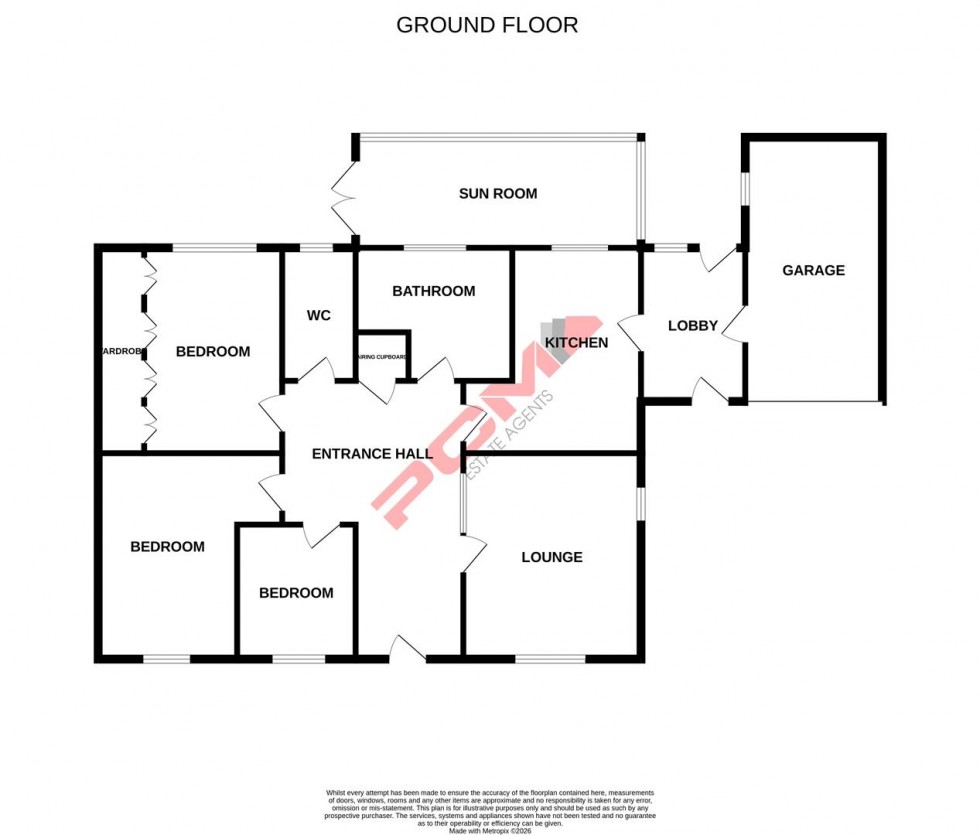 Floorplan for St Dominic Close, St Leonards-on-sea