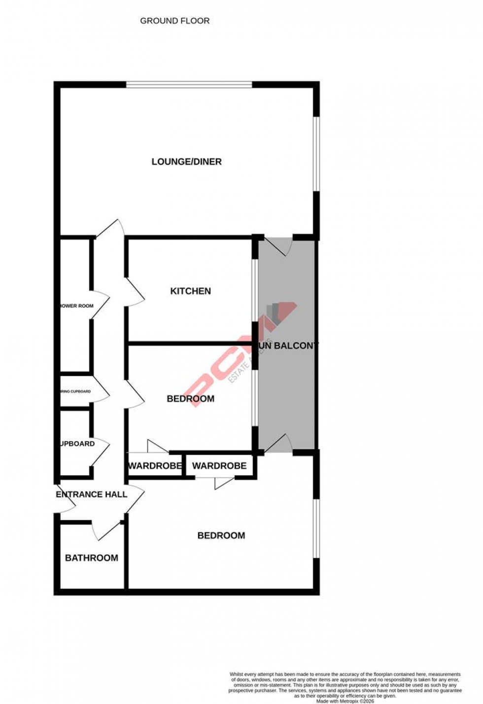 Floorplan for Old Roar Road, St. Leonards-On-Sea