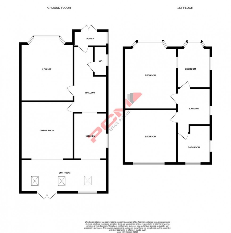 Floorplan for Elphinstone Road, Hastings