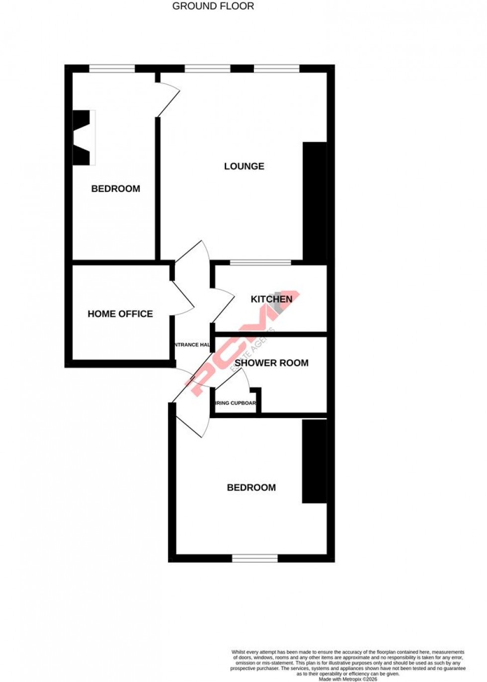 Floorplan for Marina, St. Leonards-On-Sea