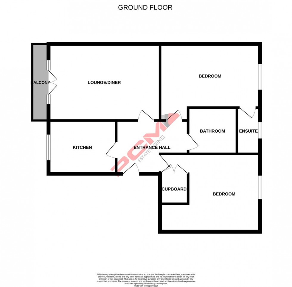 Floorplan for Beachy Head View, St. Leonards-On-Sea