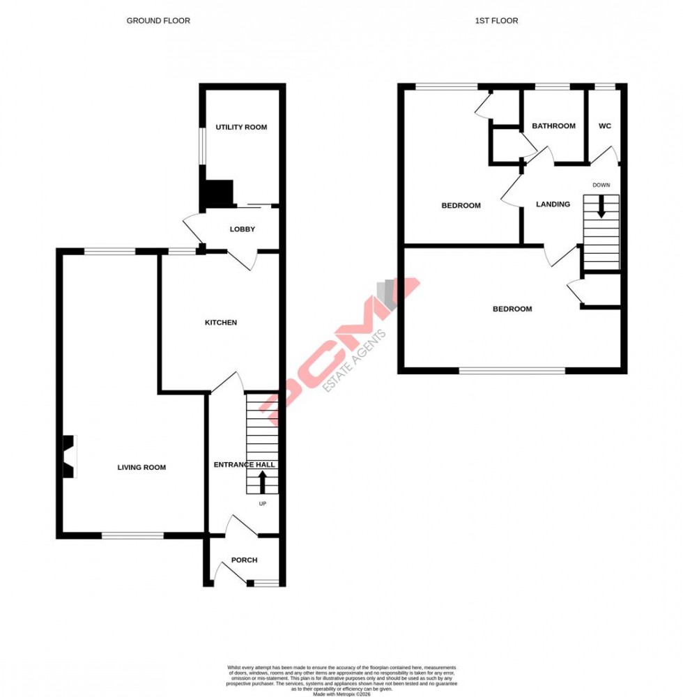 Floorplan for Coronation Gardens, Battle