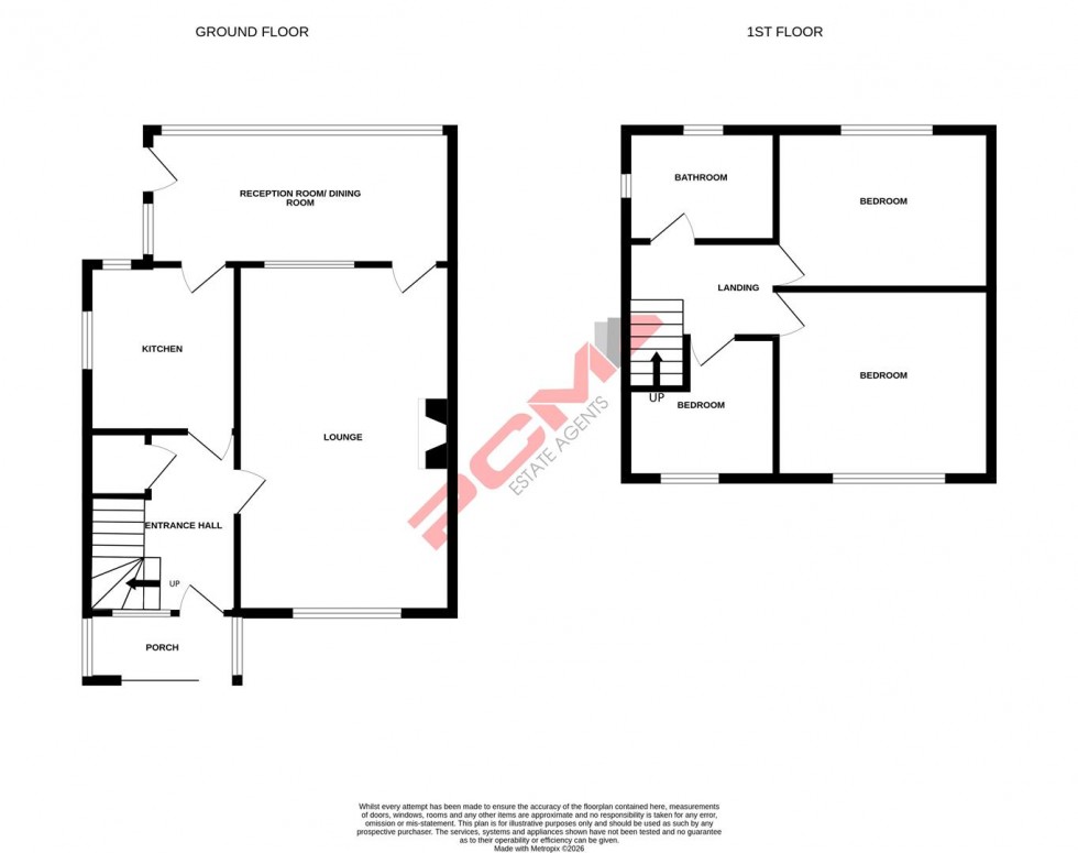 Floorplan for Briers Avenue, Hastings