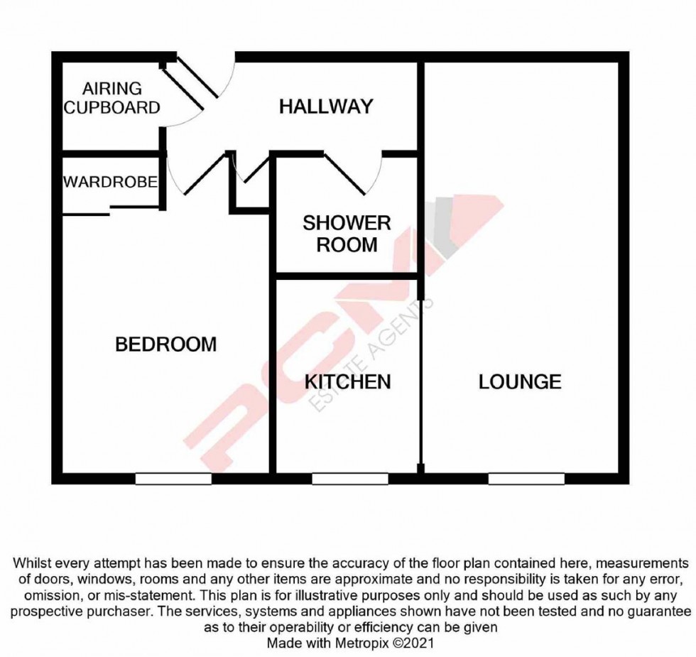 Floorplan for Verulam Place, St. Leonards-on-sea