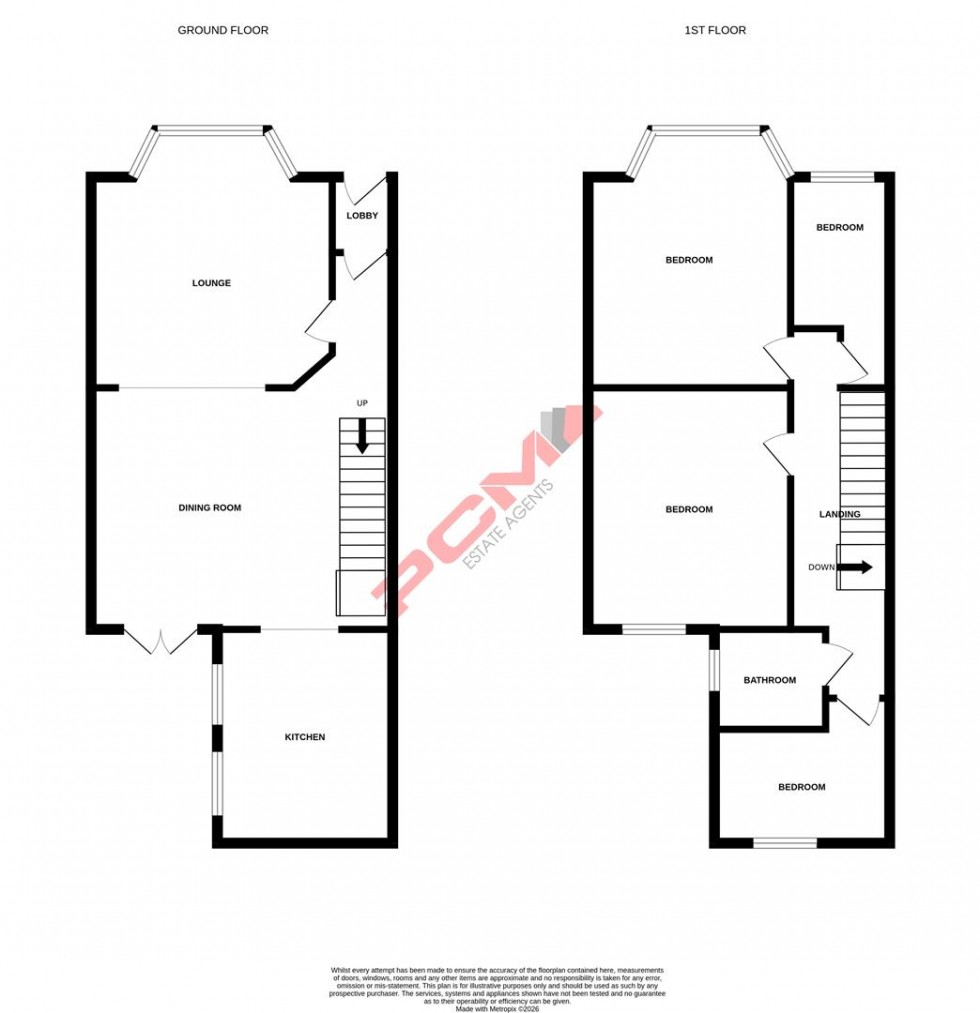 Floorplan for Hughenden Road, Hastings