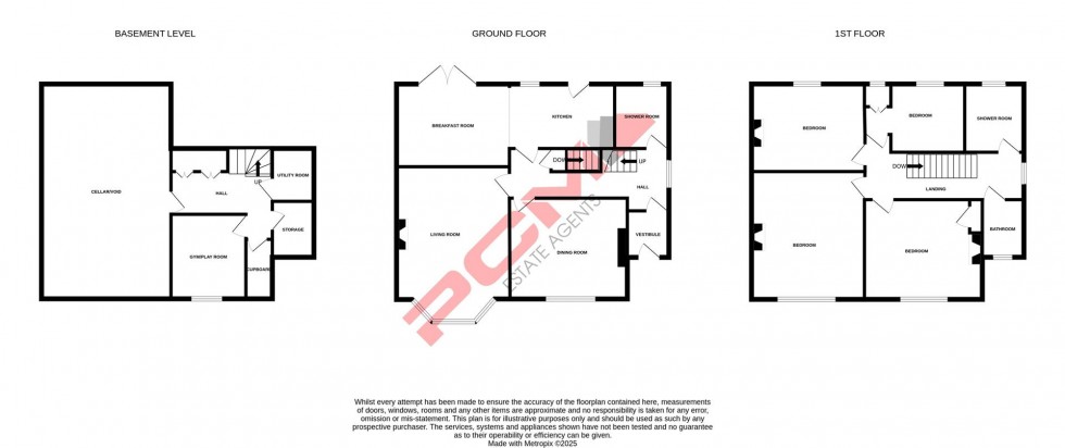 Floorplan for Fearon Road, Hastings