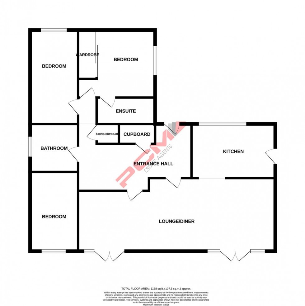 Floorplan for Beechwood Gardens, St. Leonards-On-Sea