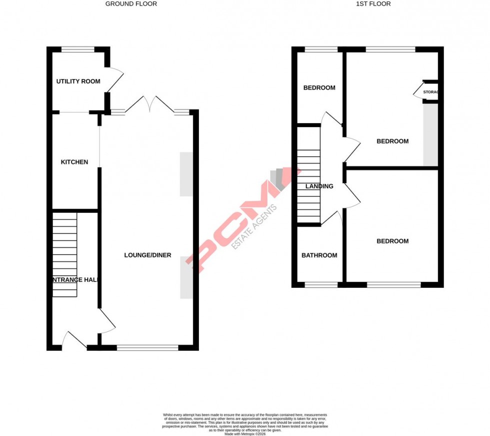 Floorplan for Victoria Avenue, Hastings