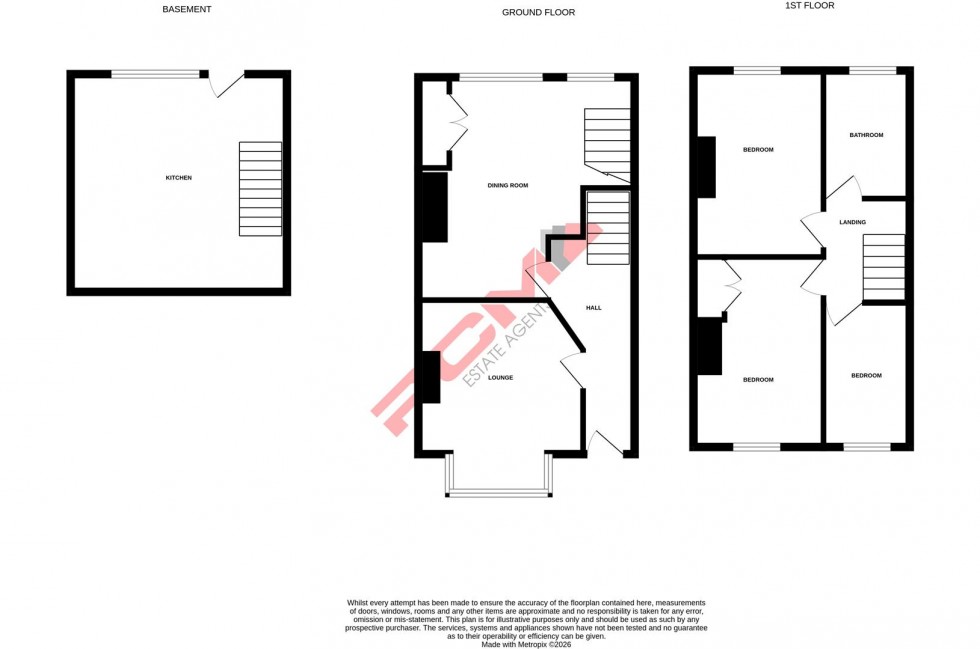 Floorplan for Mount Pleasant Road, Hastings