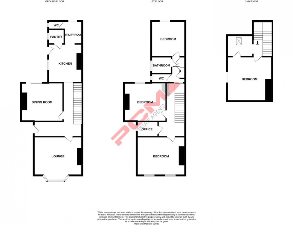 Floorplan for Vale Road, St. Leonards-on-sea