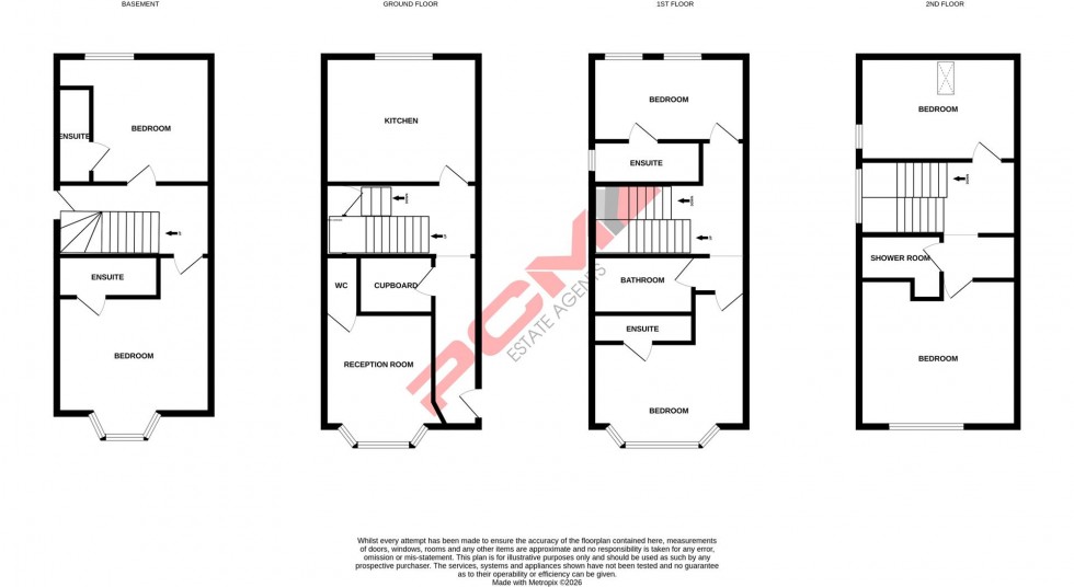 Floorplan for Cloudesley Road, St Leonards On Sea