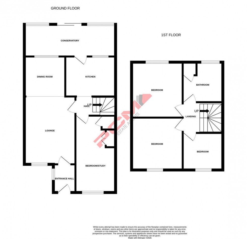 Floorplan for Harvest Way, St Leonards-on-sea