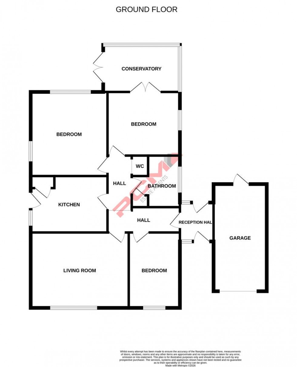 Floorplan for Ghyllside Avenue, Hastings