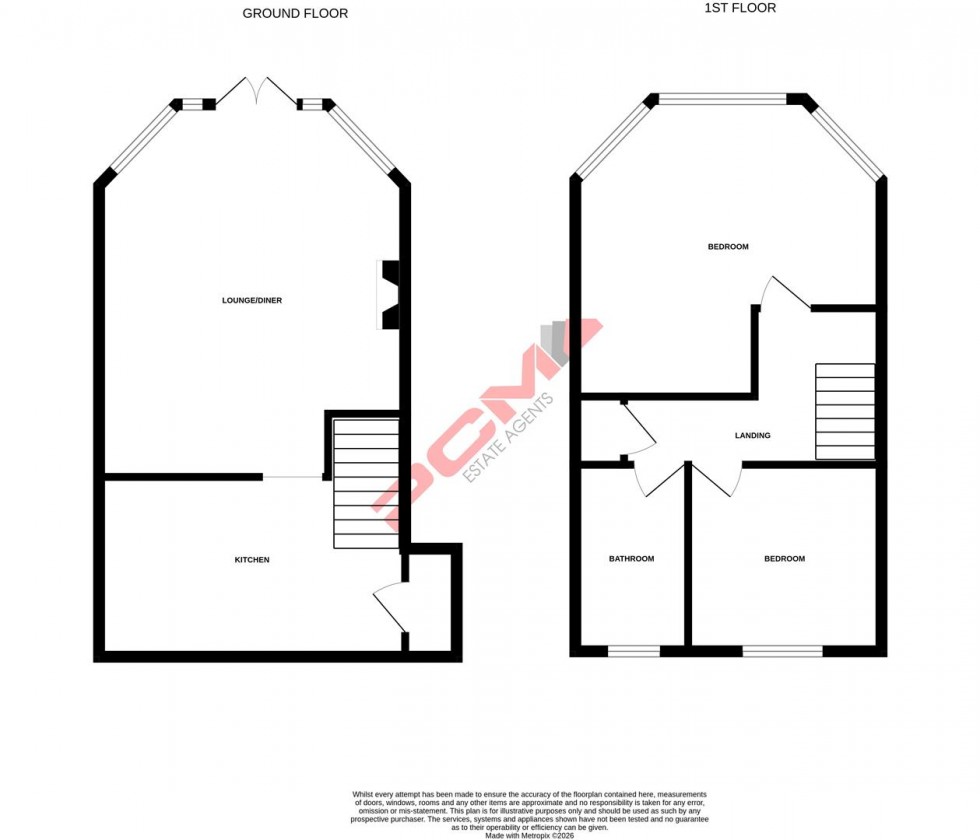 Floorplan for High Beech Cottage, High Beech Close, St. Leonards-On-Sea