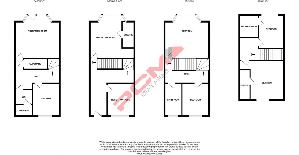 Floorplan for Cloudesley Road, St Leonards On Sea
