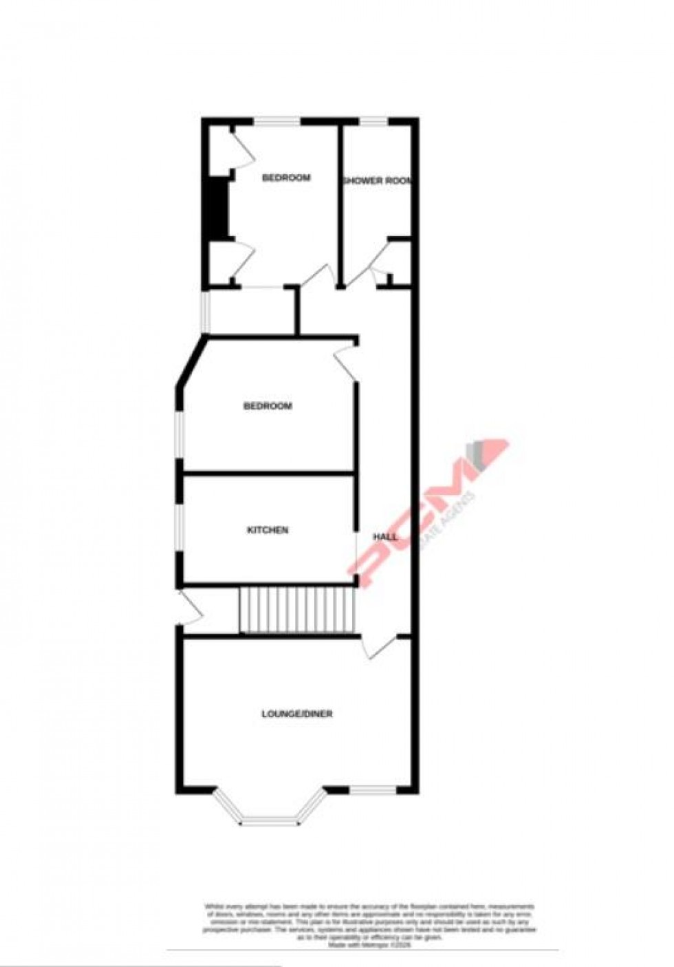 Floorplan for Burry Road, St. Leonards-On-Sea
