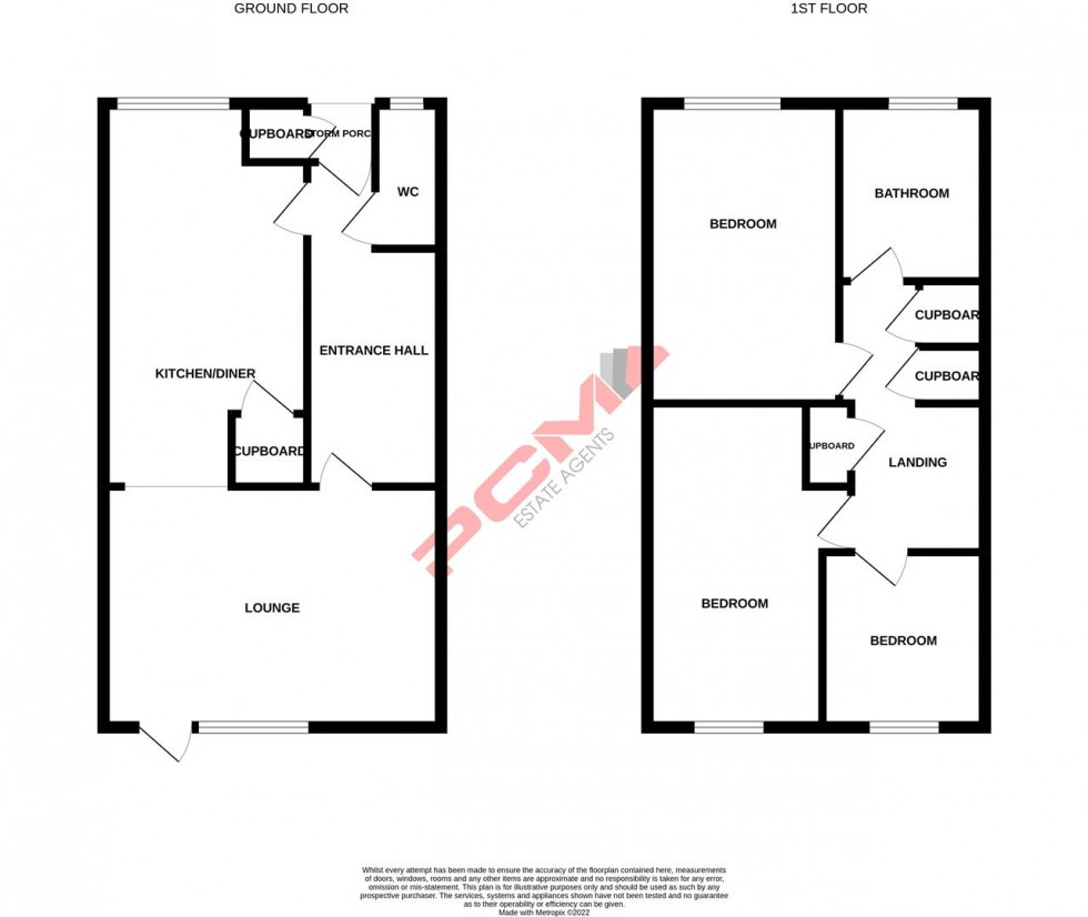 Floorplan for Essex Road, St. Leonards-On-Sea
