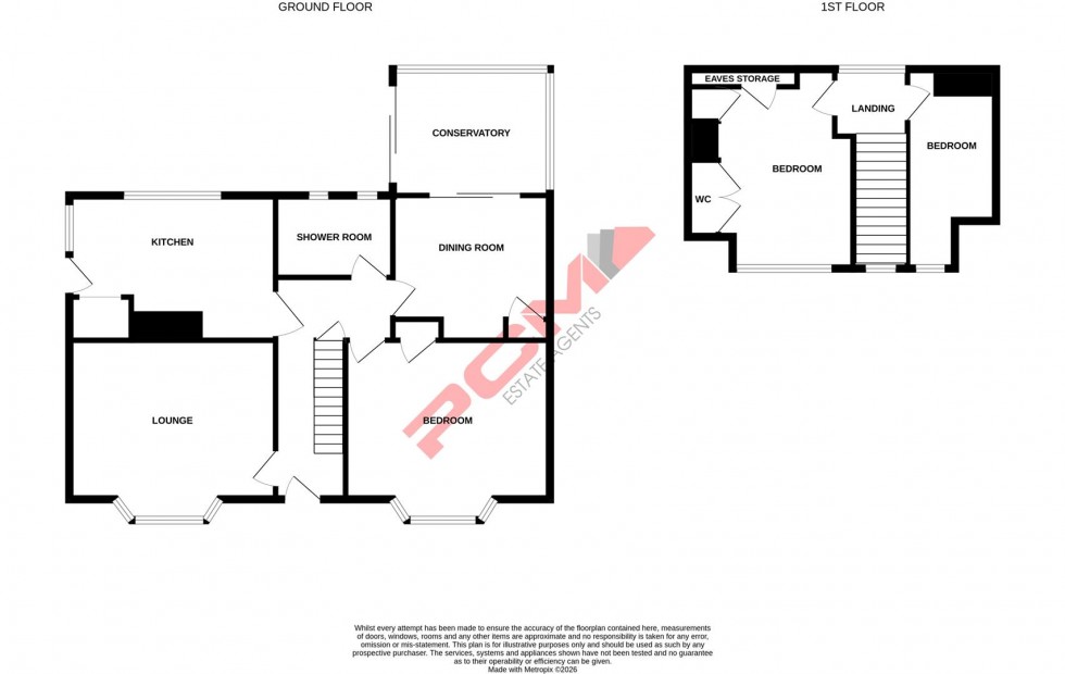 Floorplan for Boscobel Road North, St. Leonards-On-Sea
