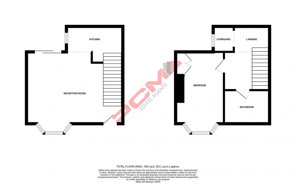 Floorplan for Whitefriars Road, Hastings