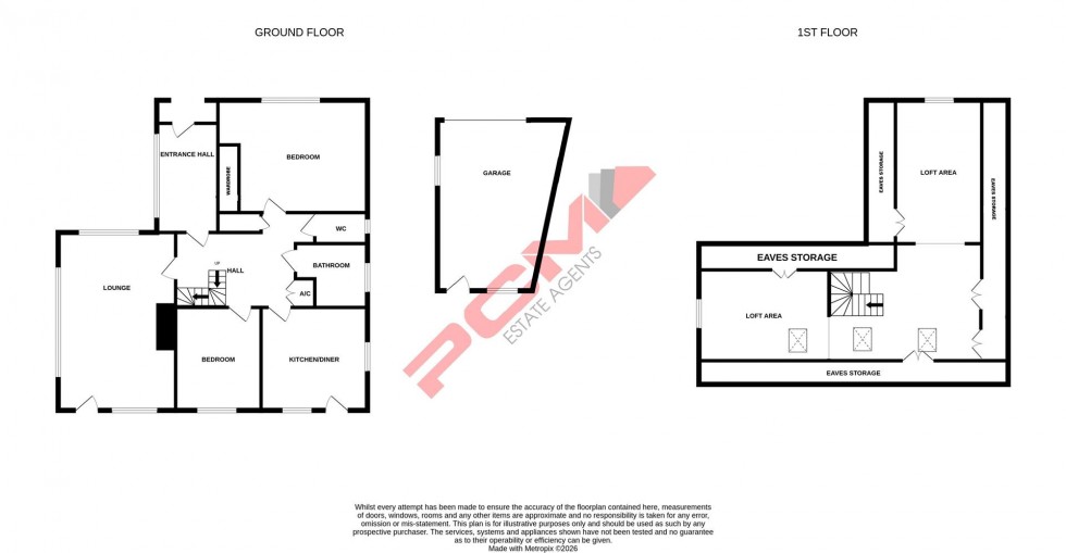 Floorplan for Fern Road, St. Leonards-On-Sea