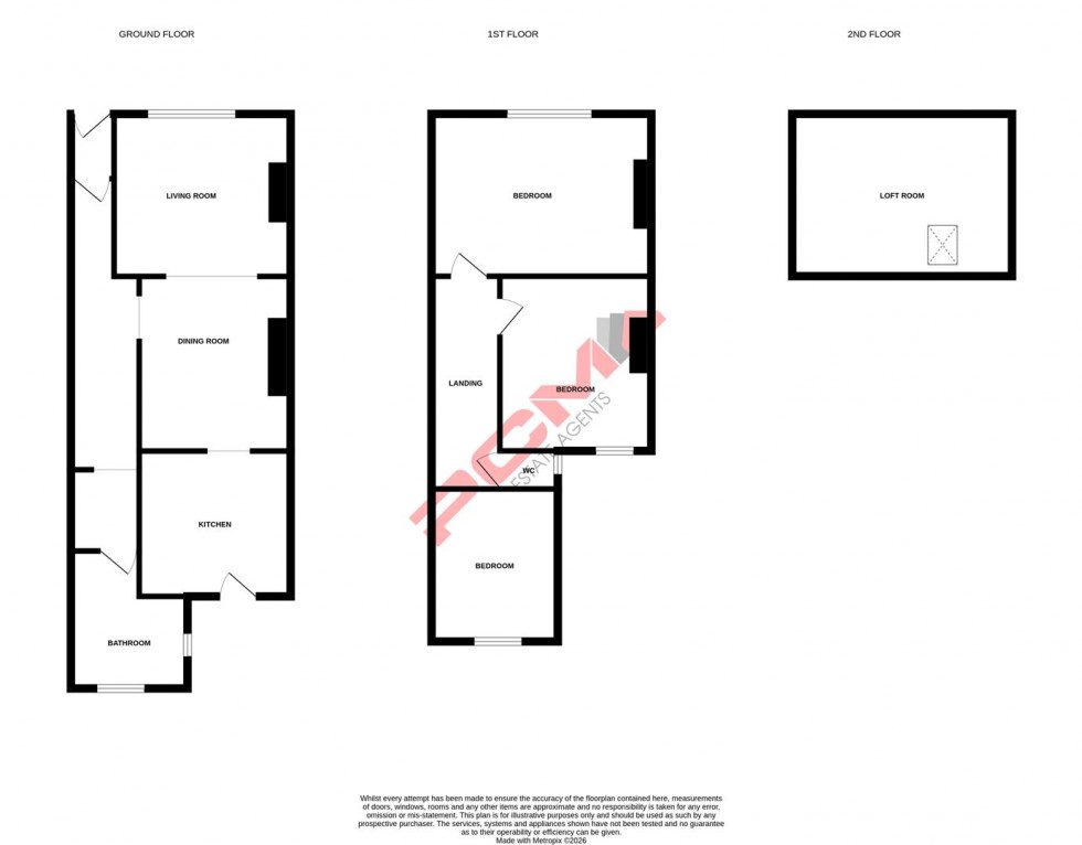 Floorplan for Newgate Road, St. Leonards-On-Sea