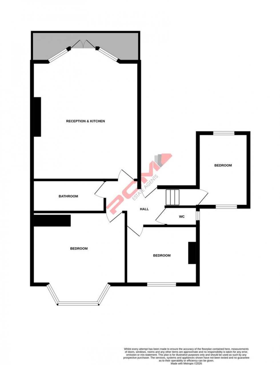 Floorplan for Pevensey Road, St Leonards-on-sea