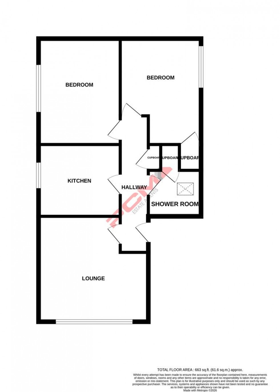 Floorplan for Upper Maze Hill, St. Leonards-On-Sea