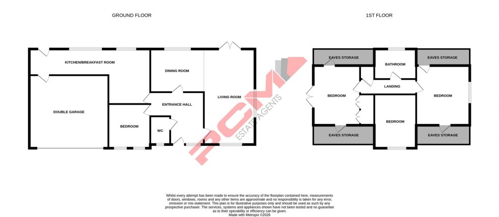 Floorplan for Battery Hill, Fairlight, Hastings