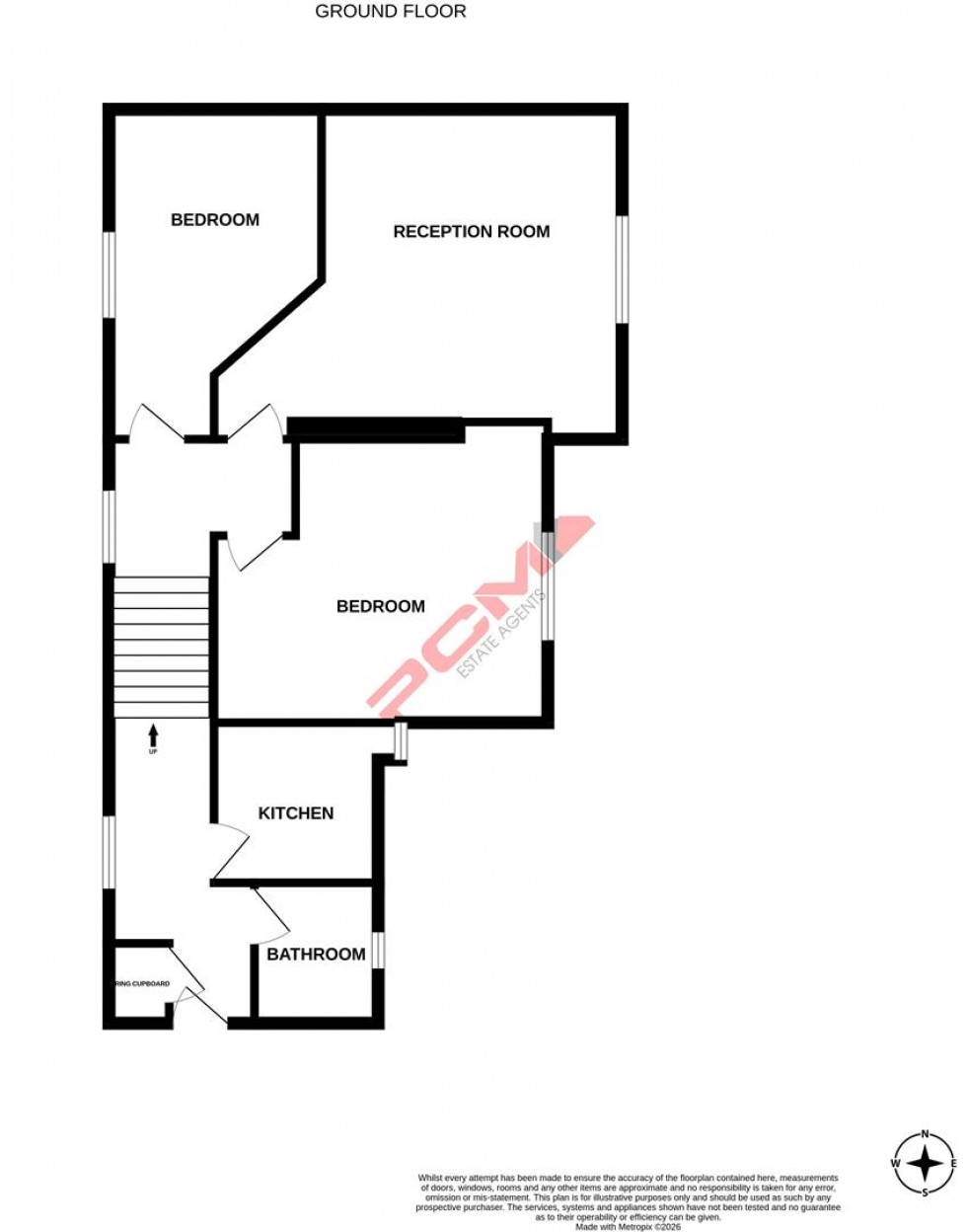 Floorplan for Warrior Square, St Leonards-On-Sea