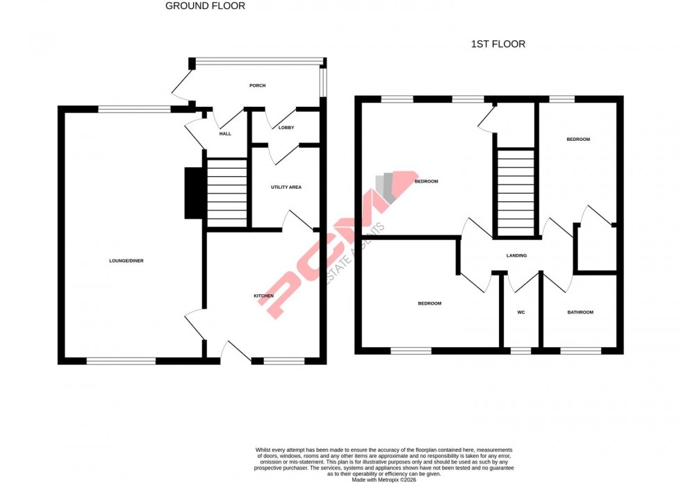 Floorplan for Roundwood Road, St. Leonards-On-Sea