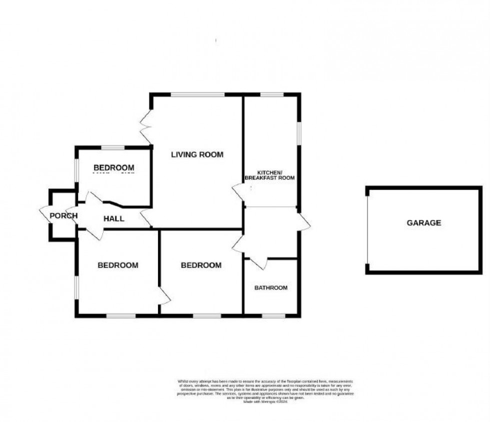 Floorplan for Wilmington Road, Hastings